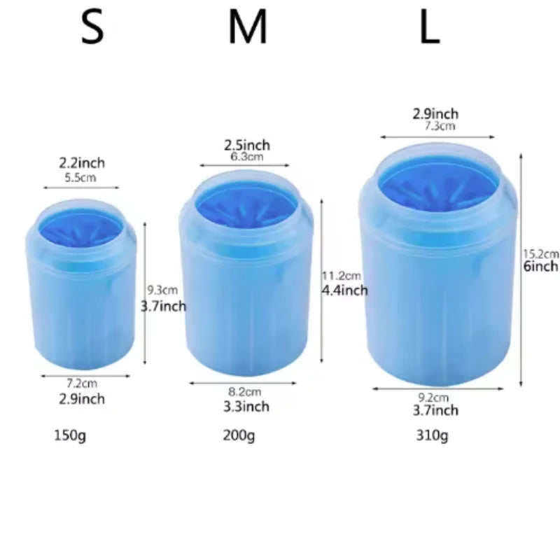 Spry Soft Silicone Dog Paw Cleaner Cup