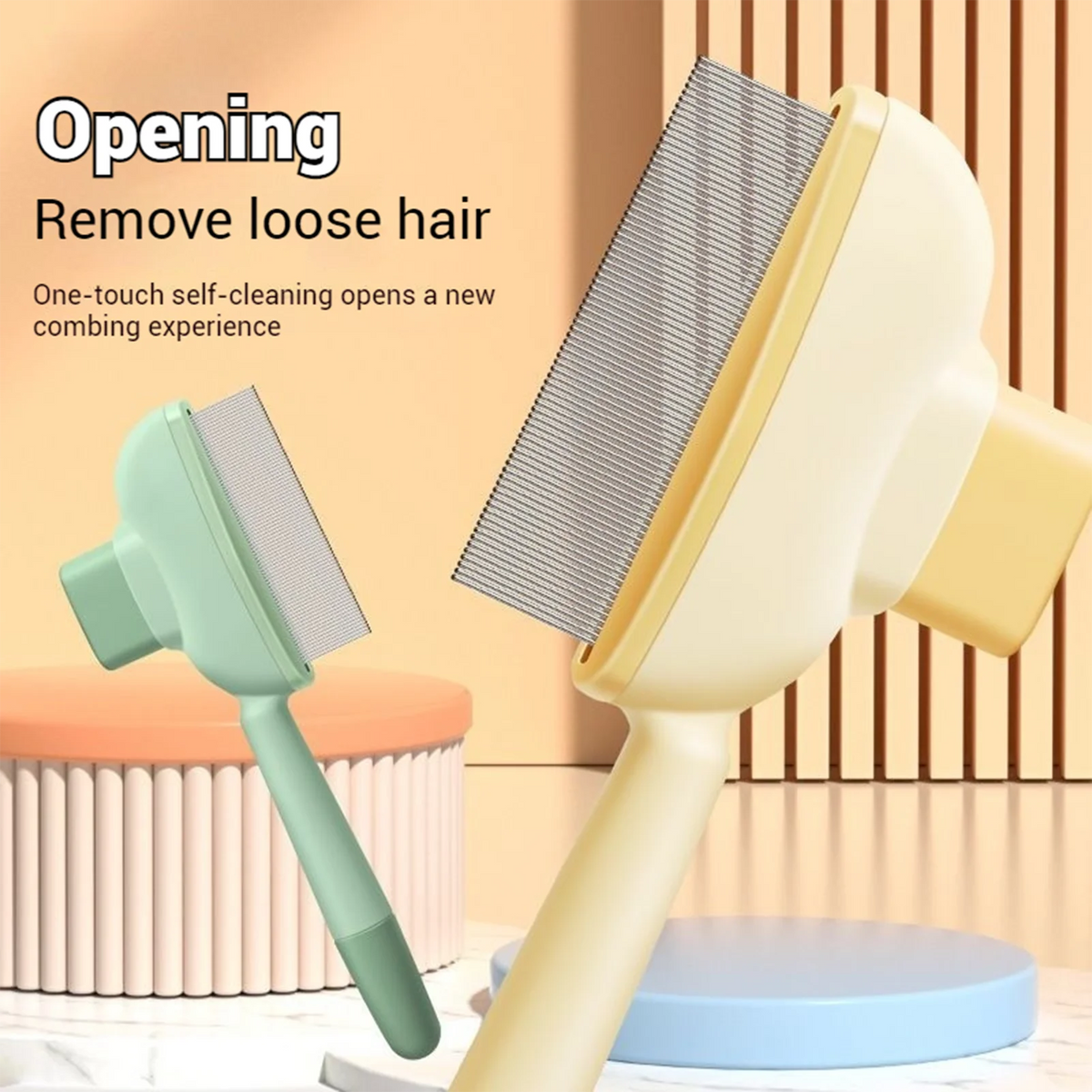 Spry Self-Cleaning Pet Hair Remover Comb
