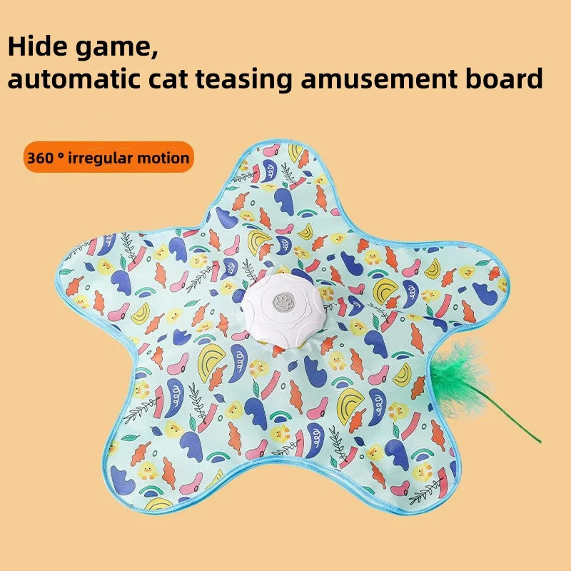 Spry Interactive Cat Hunting Toy with Teasing Stick