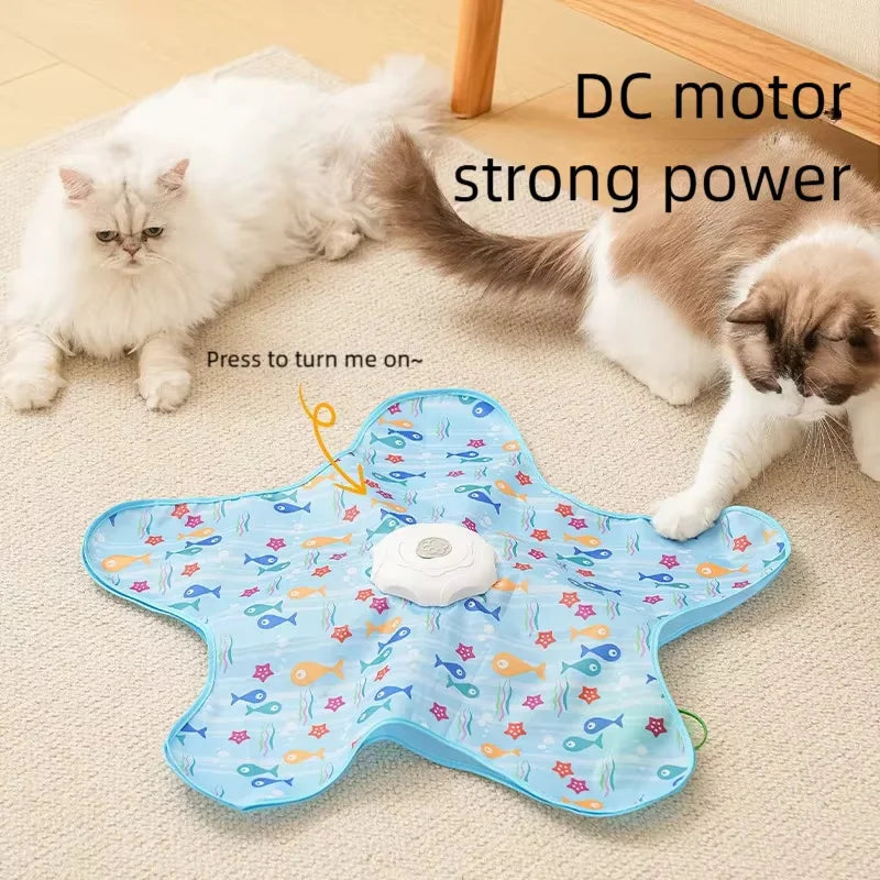 Spry Interactive Cat Hunting Toy with Teasing Stick