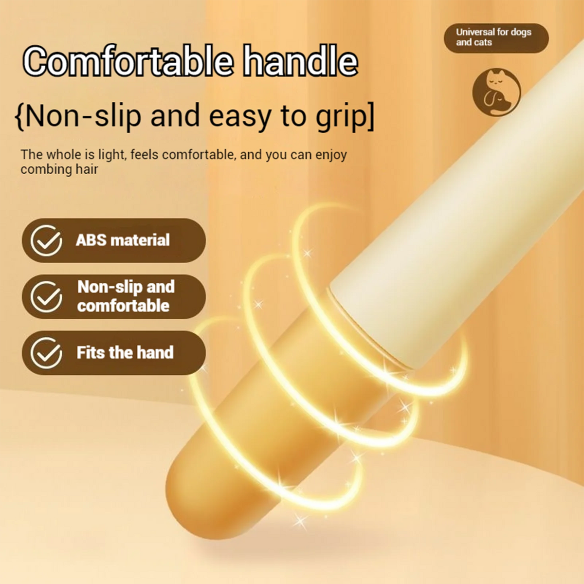 Spry Self-Cleaning Pet Hair Remover Comb