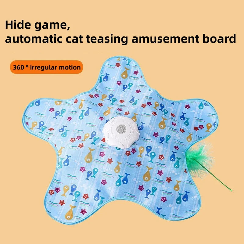 Spry Interactive Cat Hunting Toy with Teasing Stick